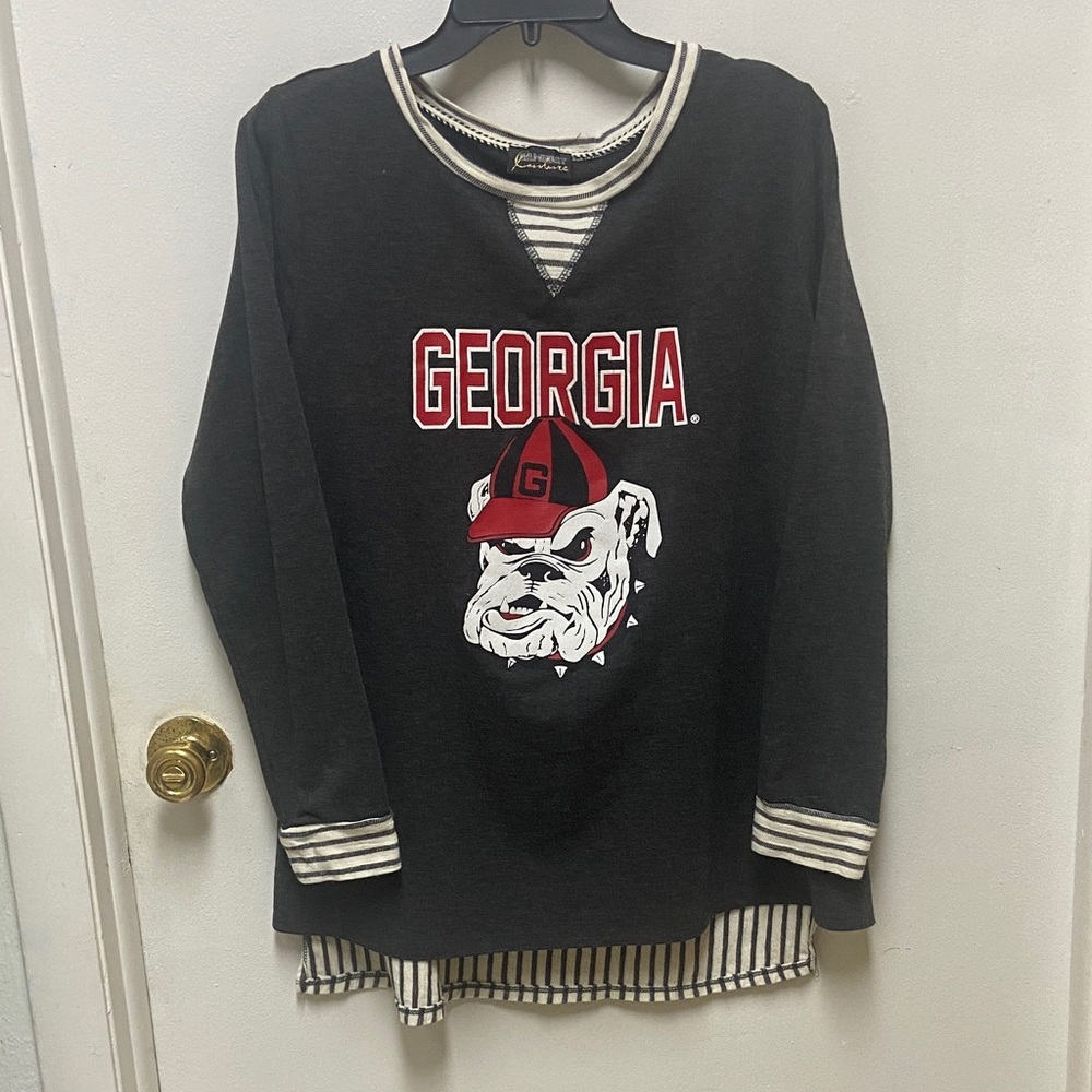 Georgia Bulldogs Women's Black Sweatshirt